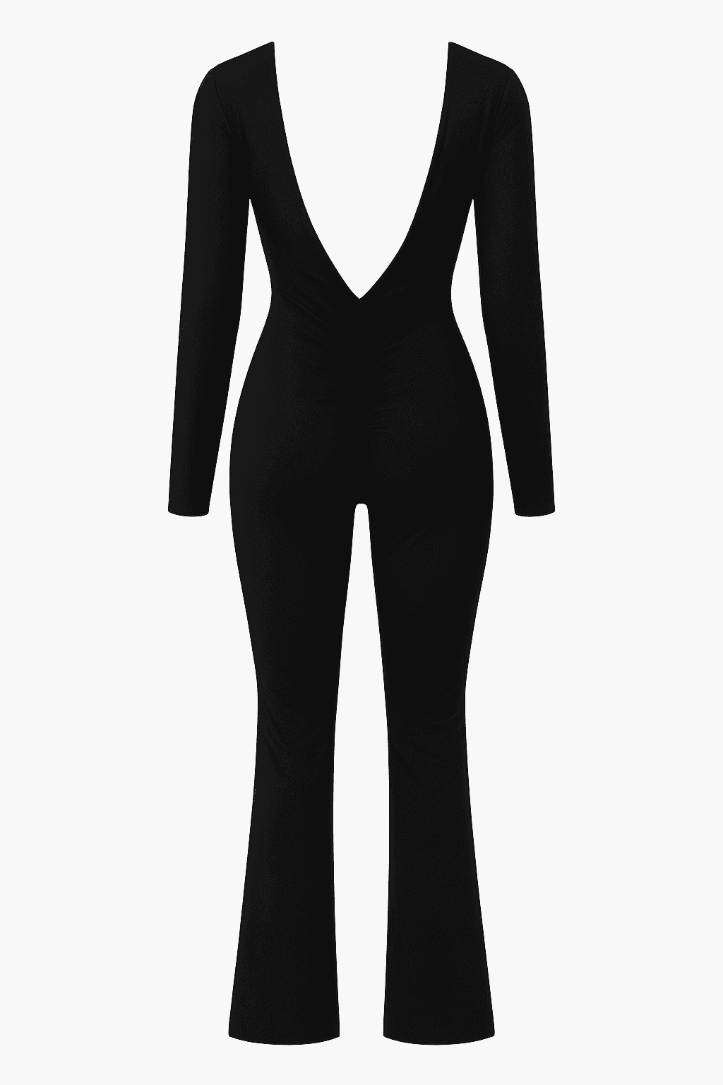 BLACK GOLD-RING JUMPSUIT - kombinezon z klamrą - obrazek 4
