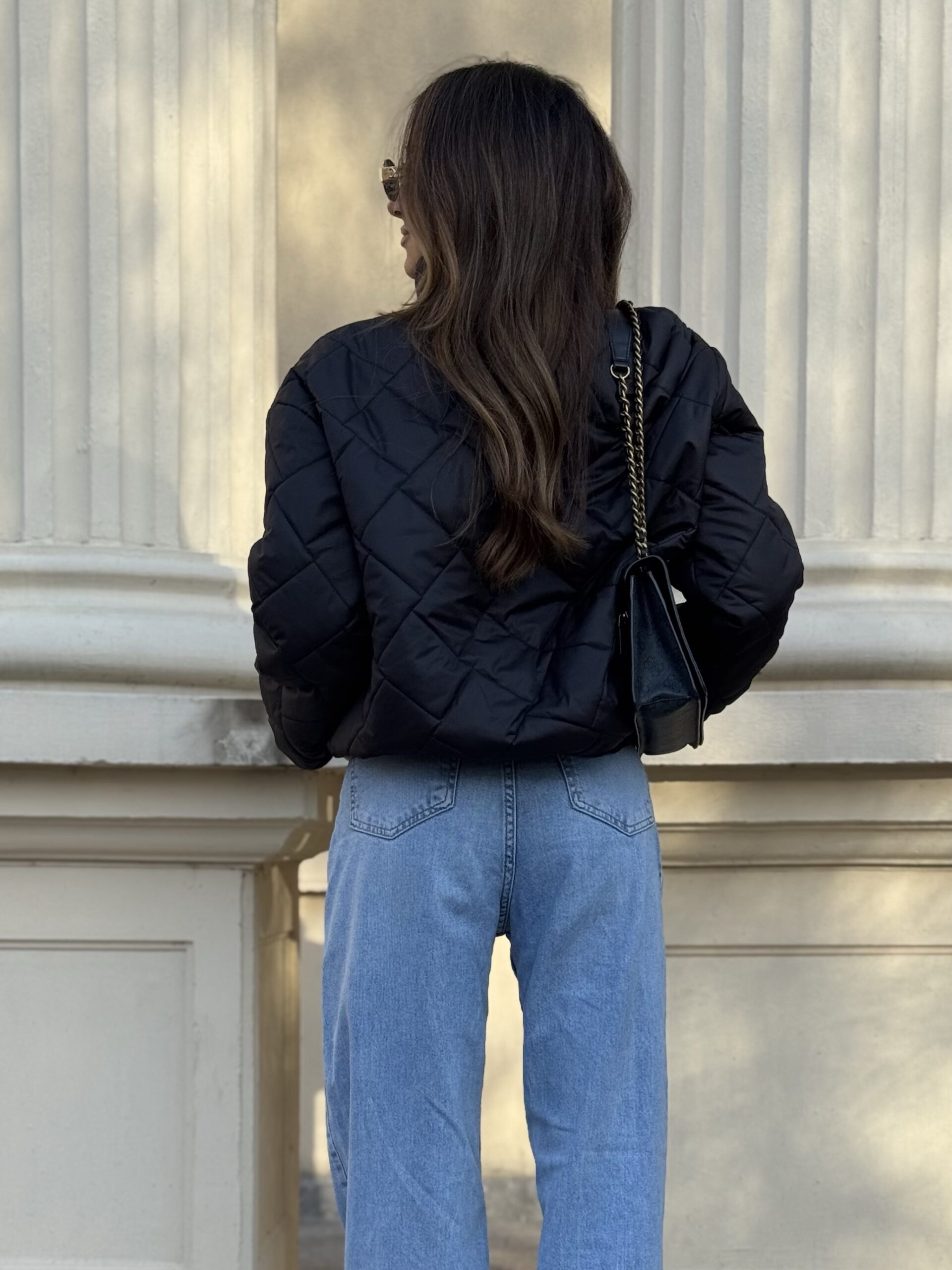 BLACK BREEZE - pikowana kurtka - obrazek 4