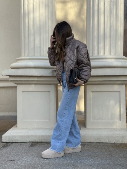 MOCCA BREEZE - pikowana kurtka