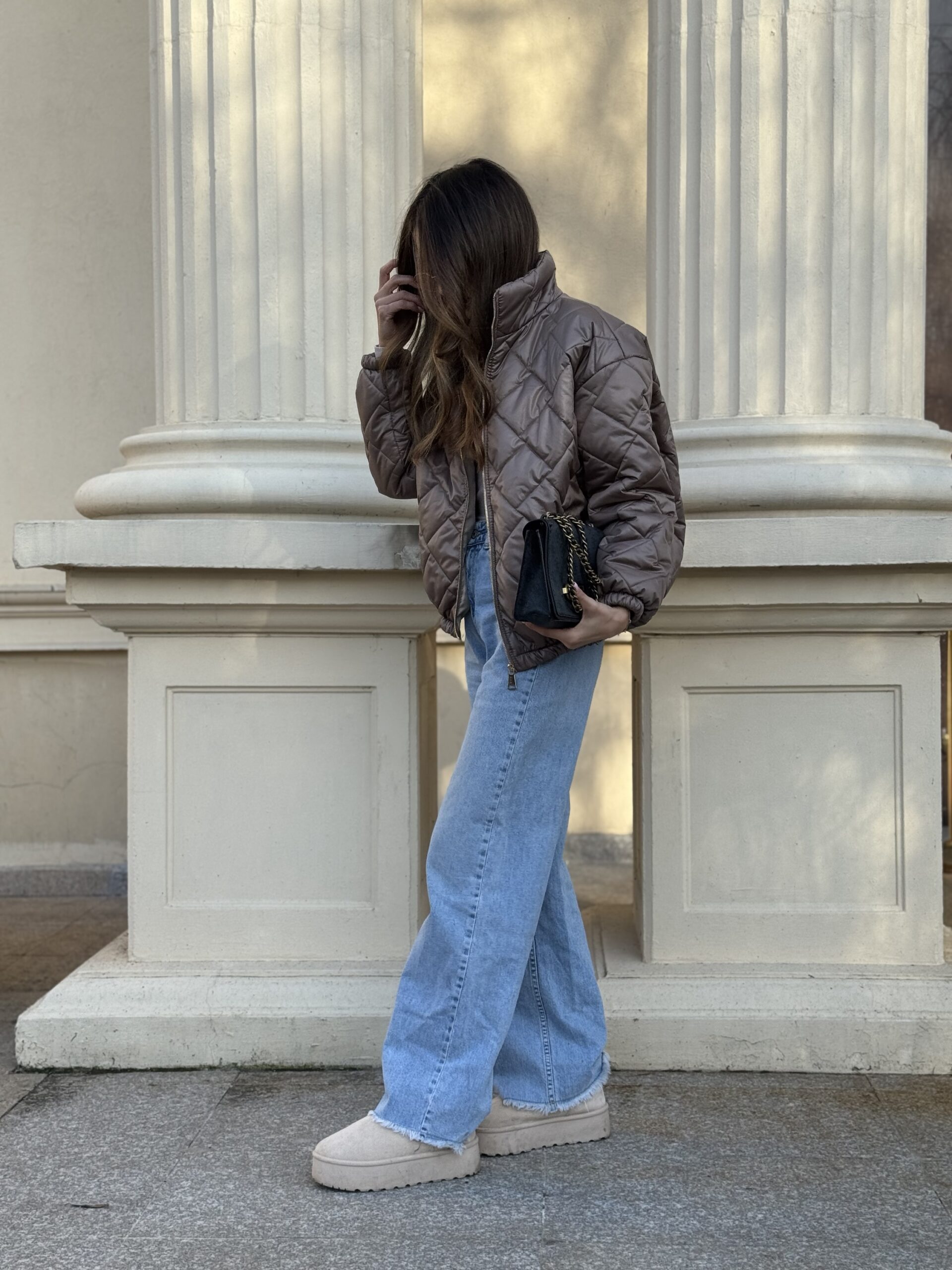 MOCCA BREEZE - pikowana kurtka