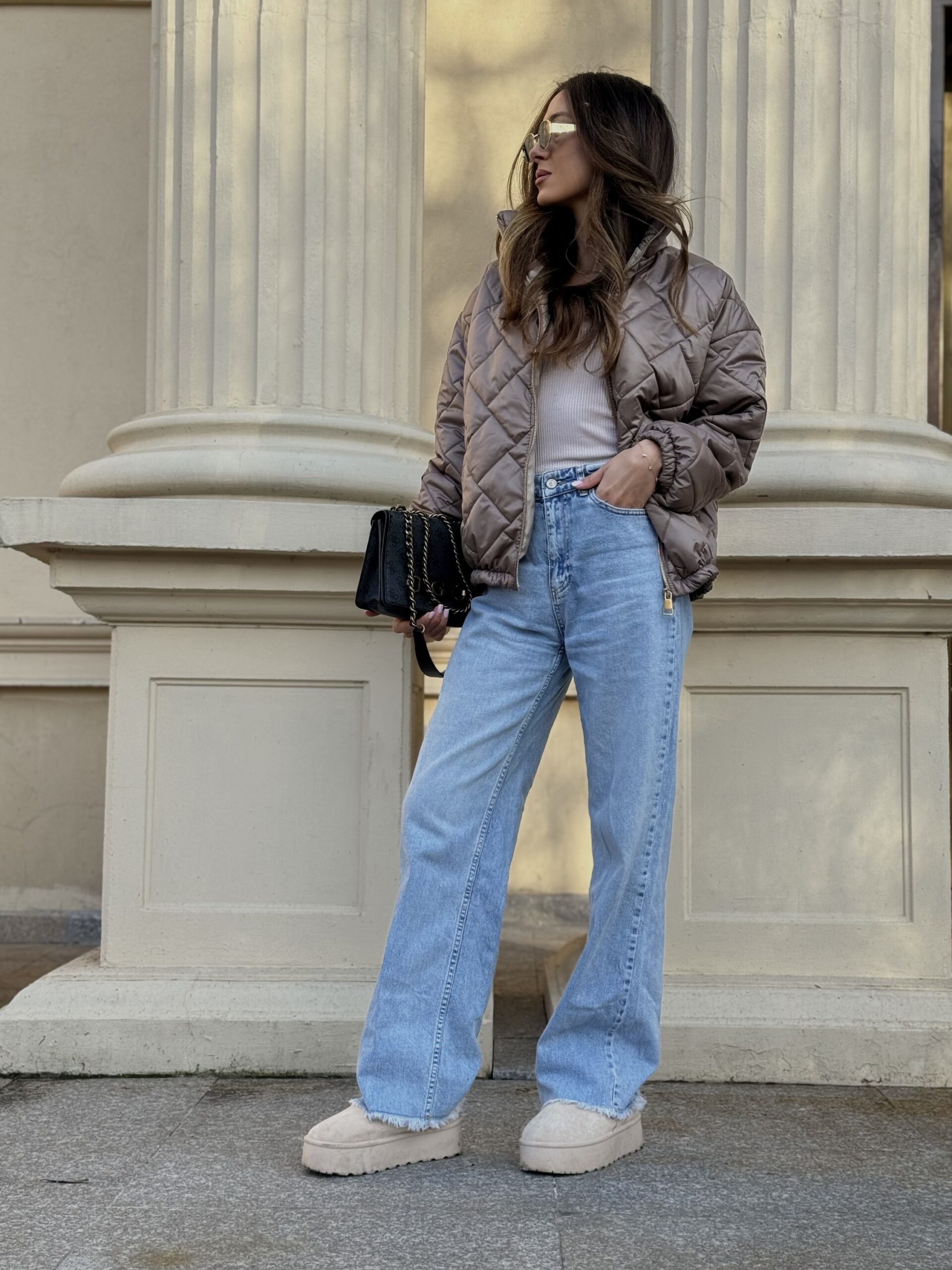 MOCCA BREEZE - pikowana kurtka - obrazek 6