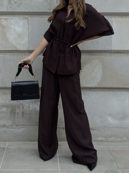 BREEZE SET - komplet boho brązowy