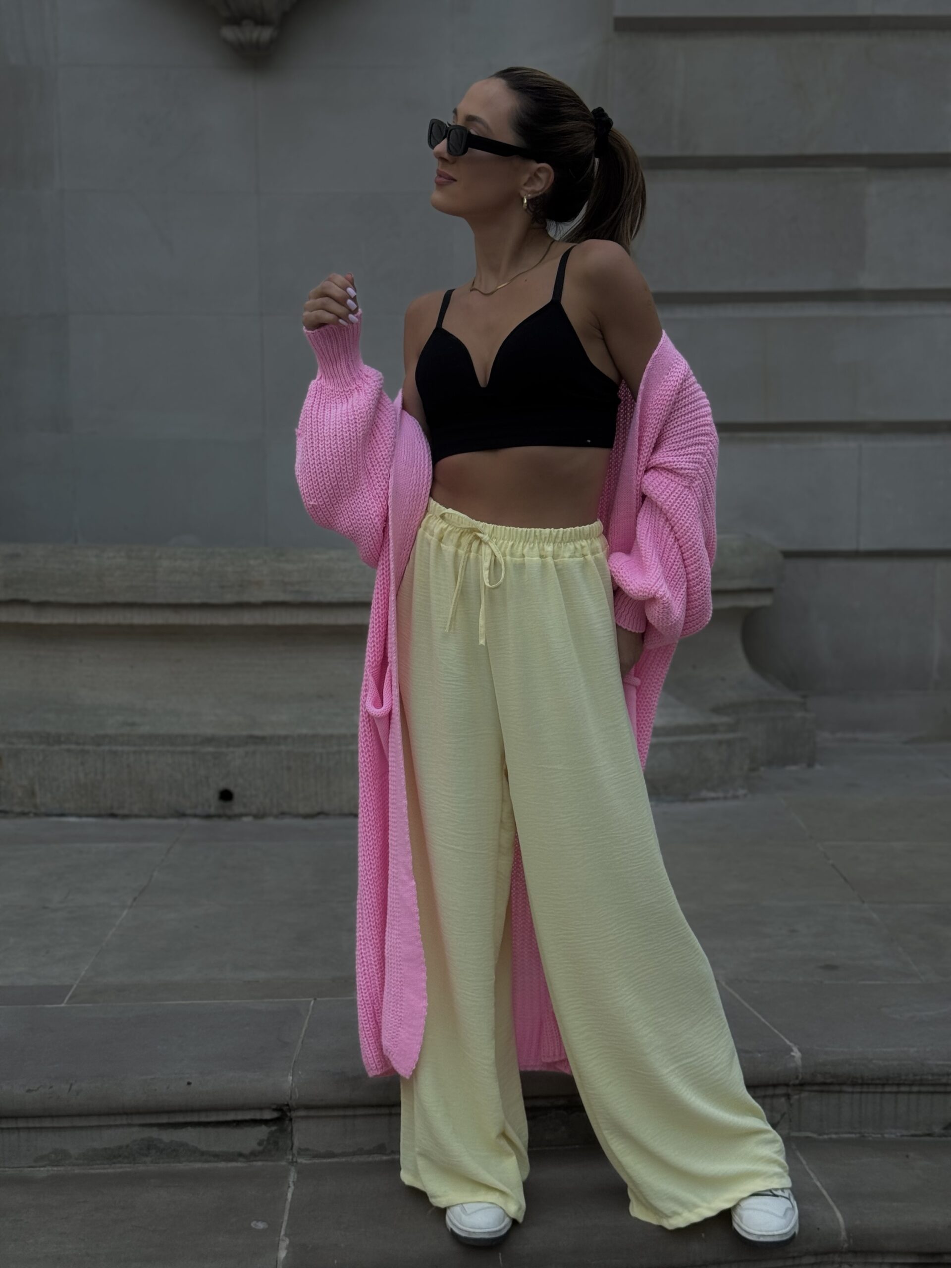 COMFY PANTS - masełkowe szerokie spodnie - obrazek 5