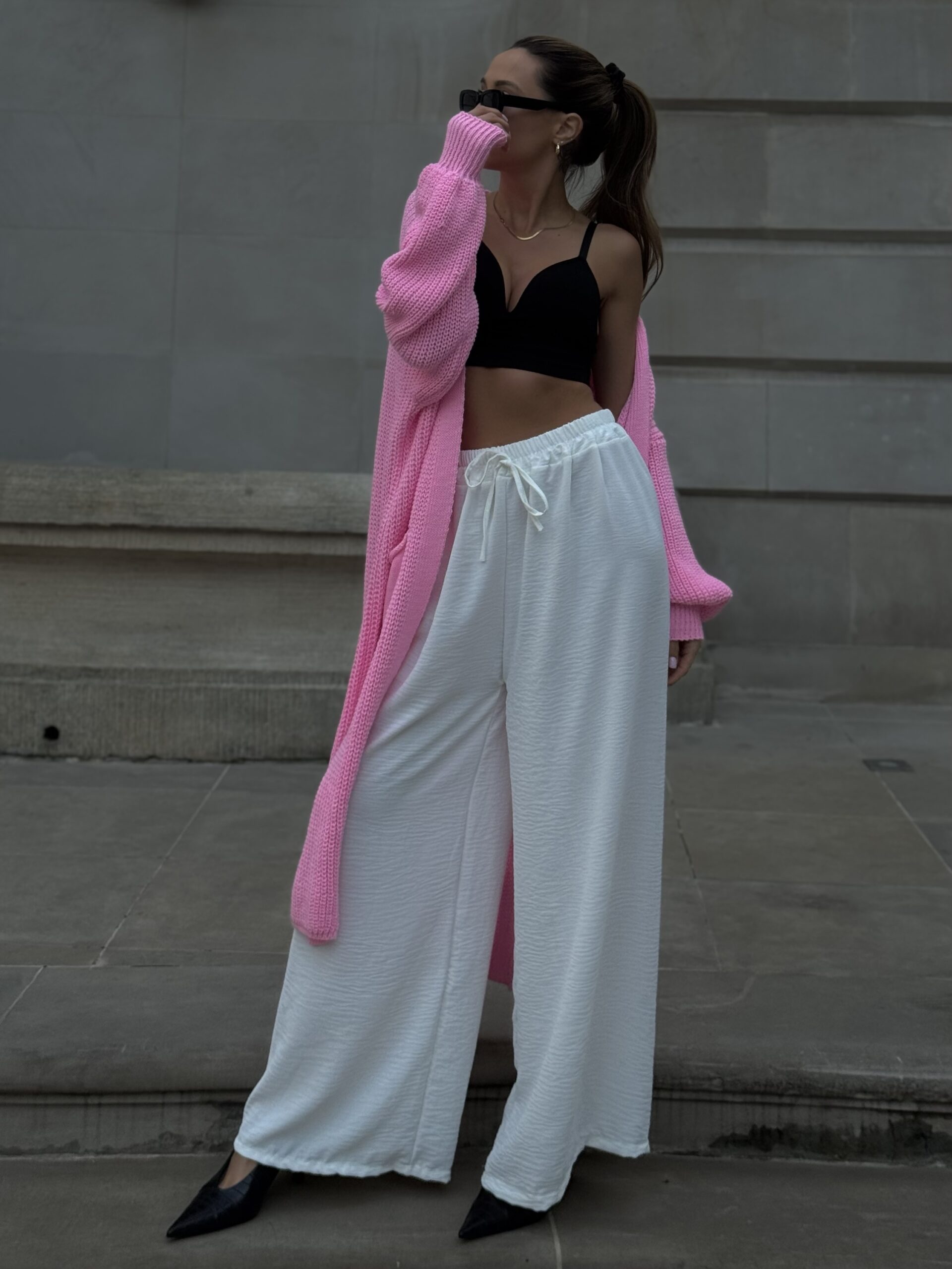 COMFY PANTS - masełkowe szerokie spodnie - obrazek 7