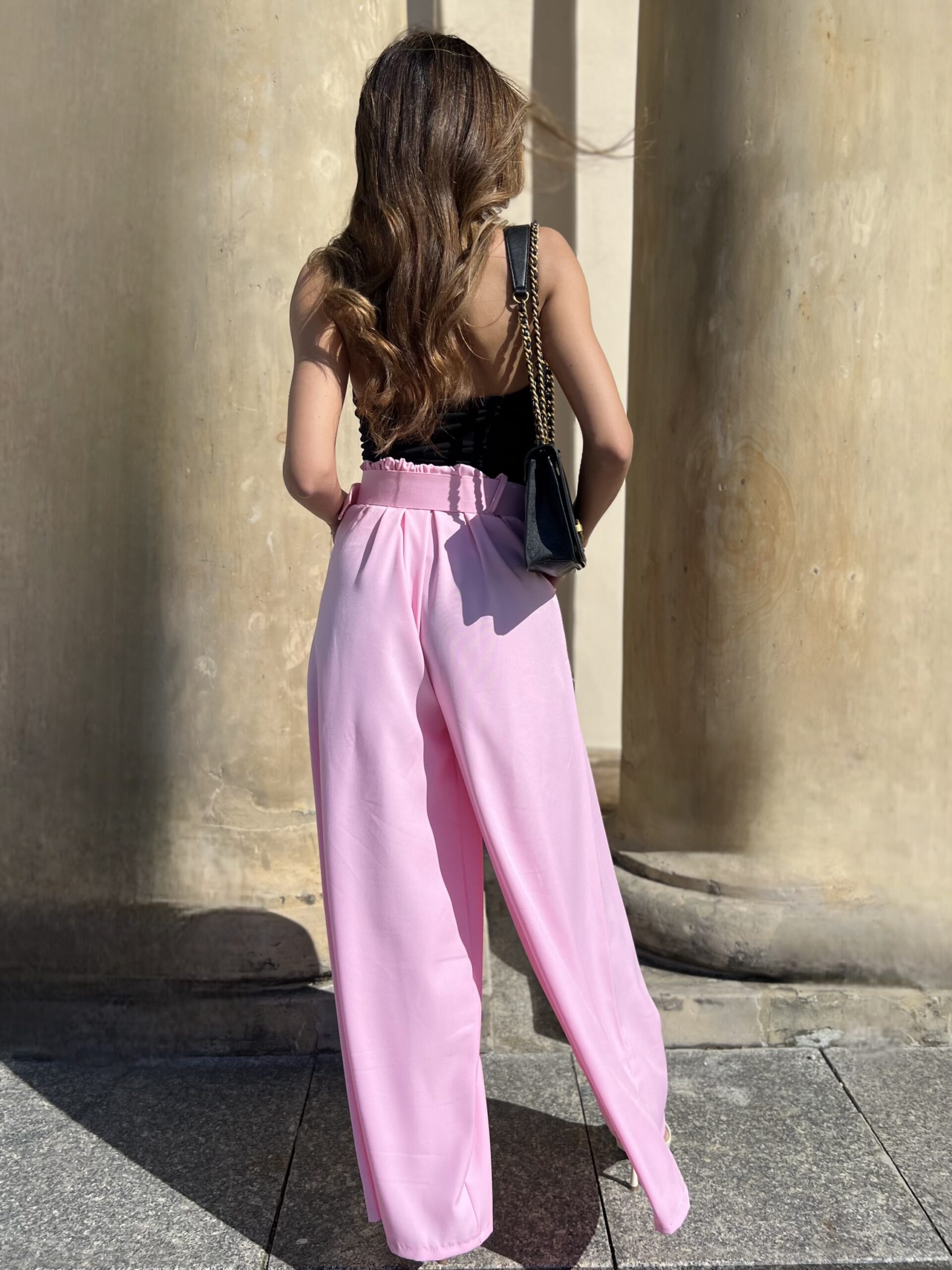 BARBIE PANTS - różowe spodnie - obrazek 3